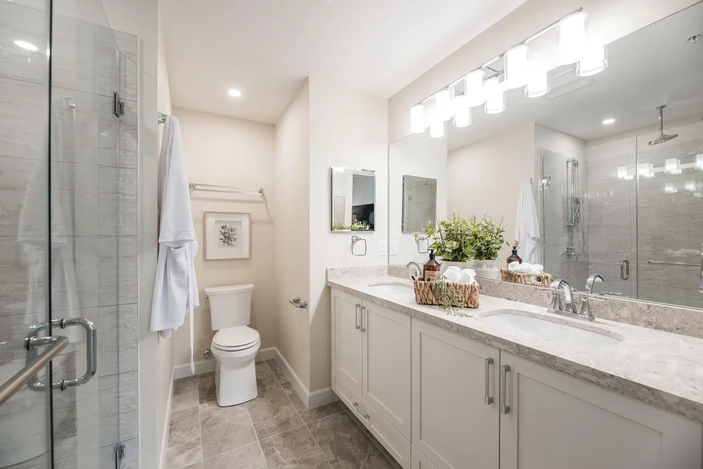 Photo of show suite bathroom