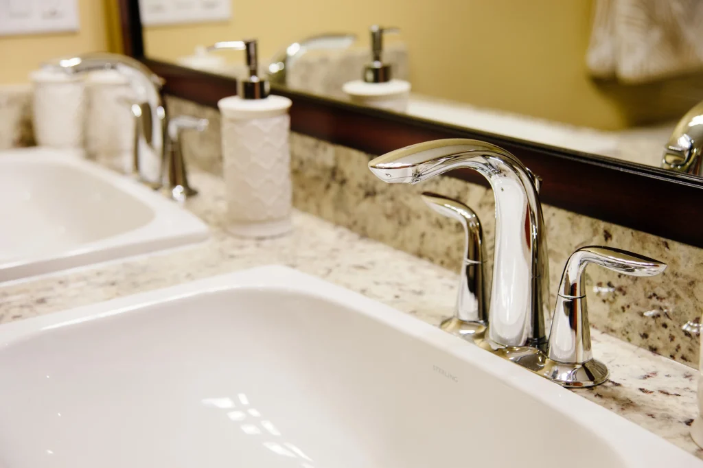 Photo of bathroom vanity